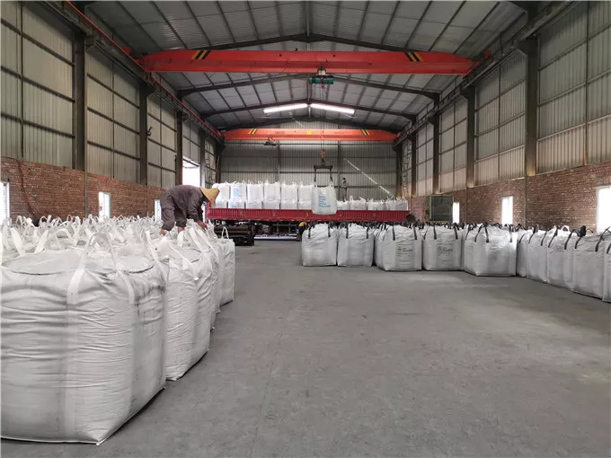 Micro silica powder warehouse